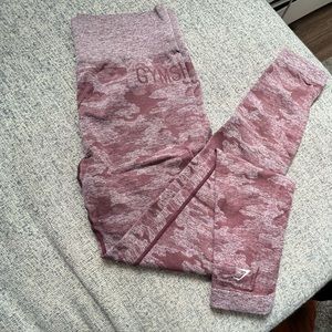 Gymshark Berry Camo Legging